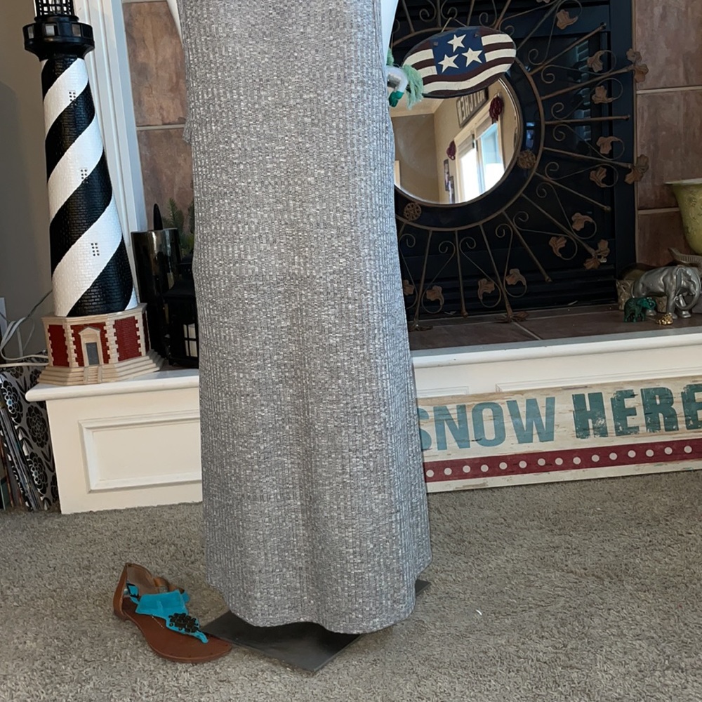 Large High-Low Blu Pepper Tank Dress - Picture 5 of 9